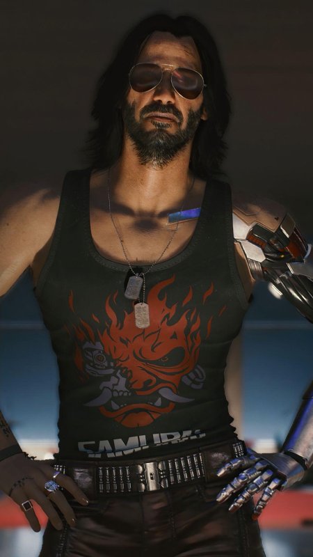 Cyberpunk 2077 Киану Ривз