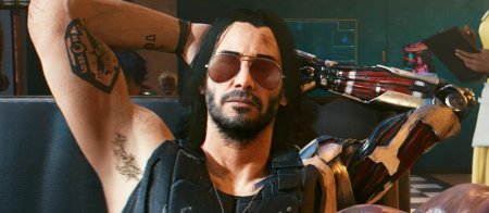 Джонни Сильверхенд Киану Ривз Cyberpunk 2077