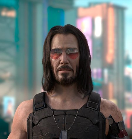 Джонни Сильверхенд Киану Ривз Cyberpunk 2077