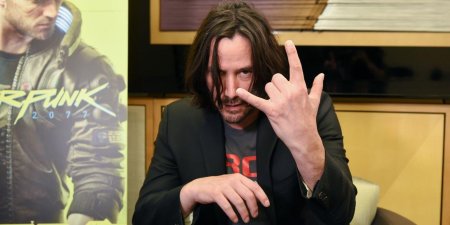 Джонни Сильверхенд Киану Ривз Cyberpunk 2077