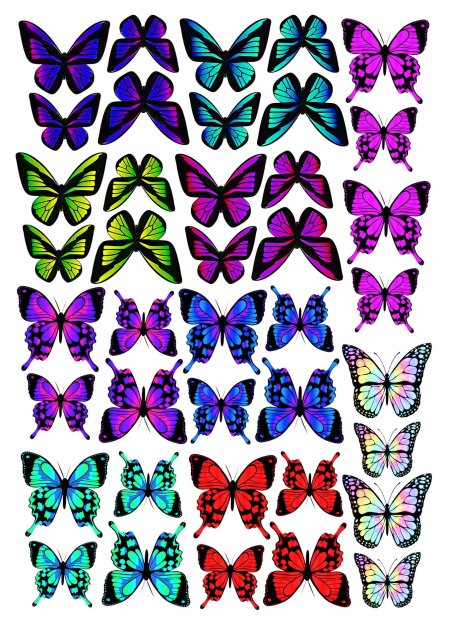 Декоративные бабочки
