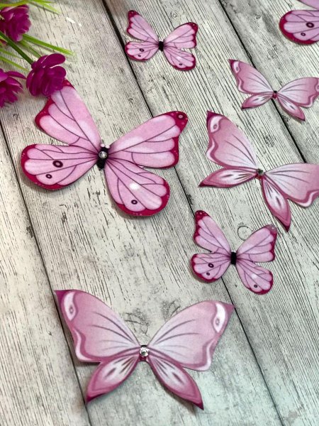 Подвесные бабочки для интерьера