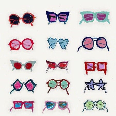 Очки для срисовки