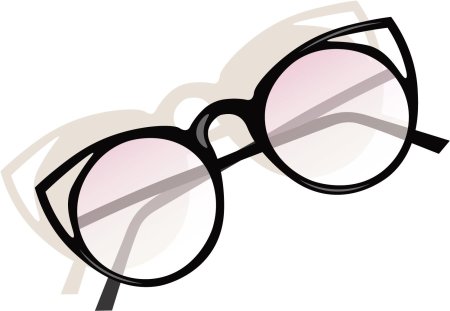 Очки рисунок