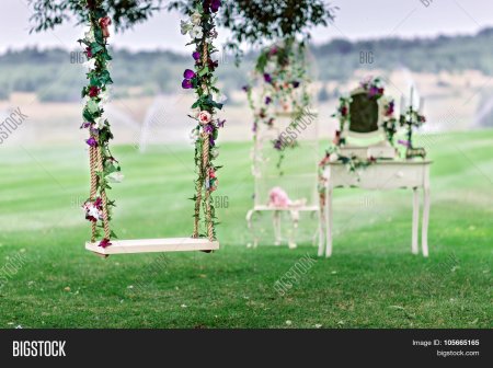 Фотозона качели