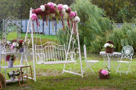 Фотозона качели