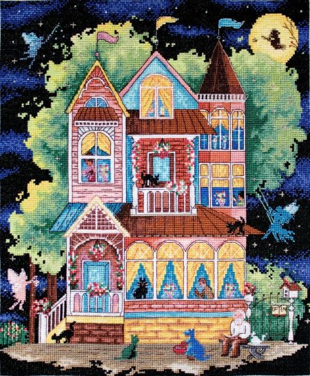Набор для вышивания letistitch "Fairy Tale House"