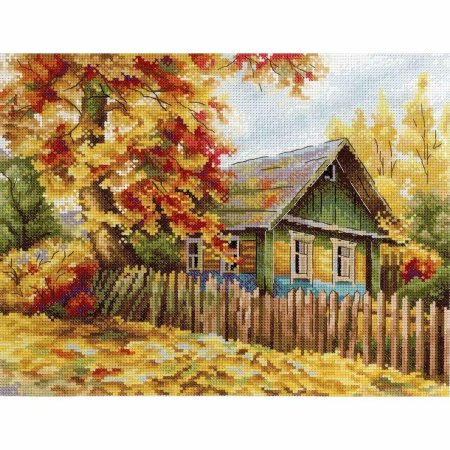 Ведьмин домик вышивка крестом