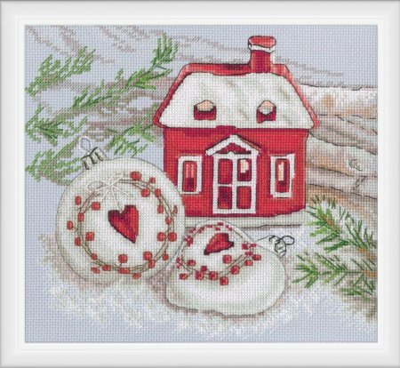 Набор для вышивания Пряничный домик