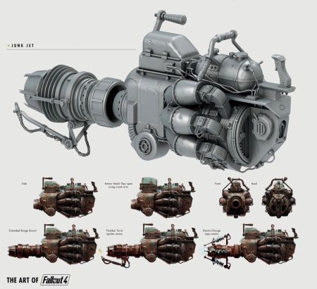Концепт арт оружия фоллаут 4