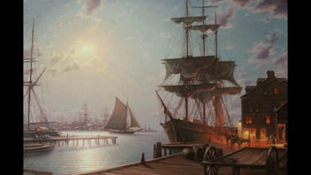 Морской пейзаж/художник Сычев Алексей Владимирович