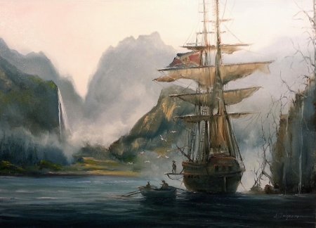 Картины моря Александр Аганин