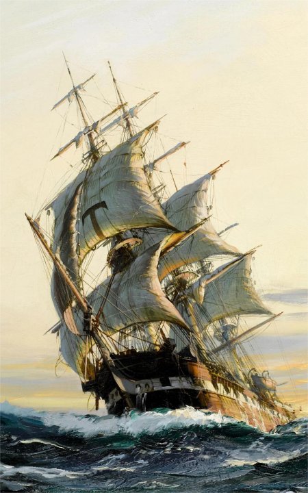 Доусон Монтегю парусник