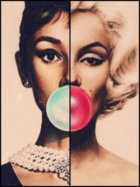 Монро и Хепберн