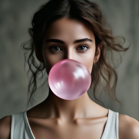 Жевательная резинка пузырь