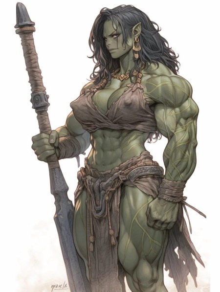 Орк и орчиха