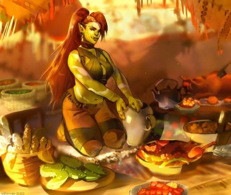 Орк арт фэнтези