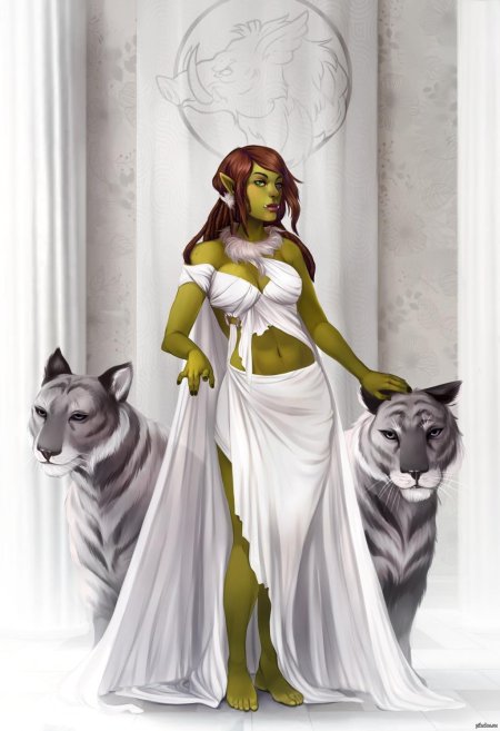 Орчиха волшебница