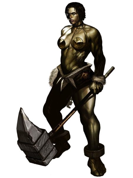 Lineage 2 Orc female