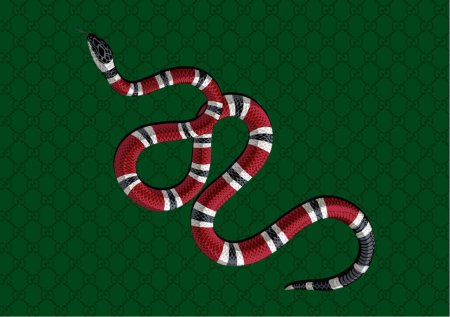 Змея Аспид гуччи