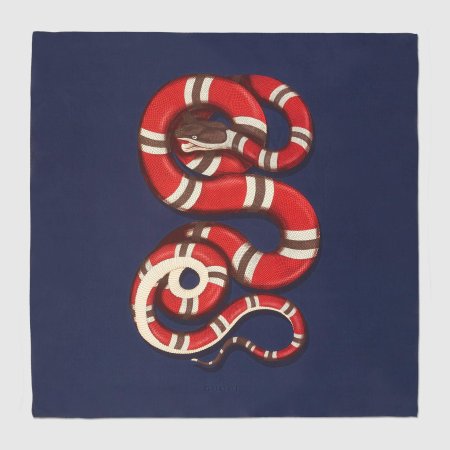 Gucci Print Snake
