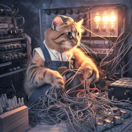 Кот сисадмин