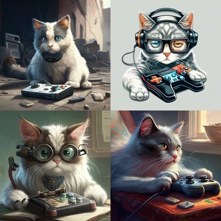 Котик геймер