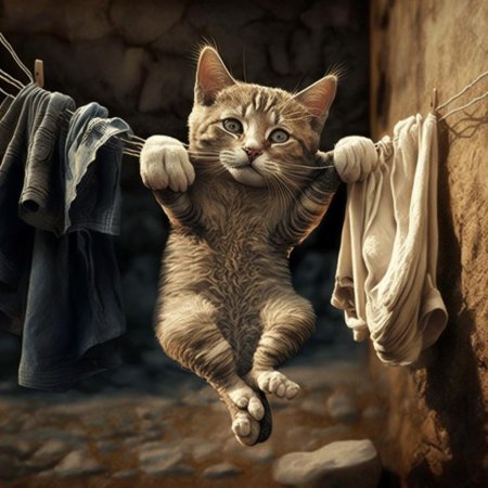 Кошка компьютерная Графика