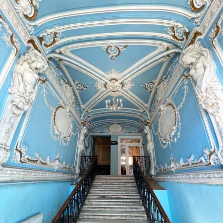 Парадная особняка в. с. Каншина, Петербург