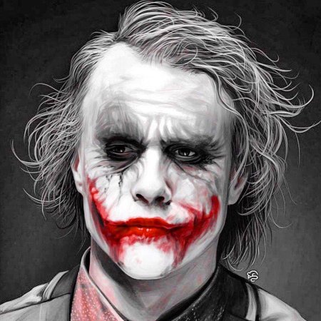 Джокер хит Леджер арты