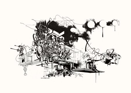 Абстракция рисунки