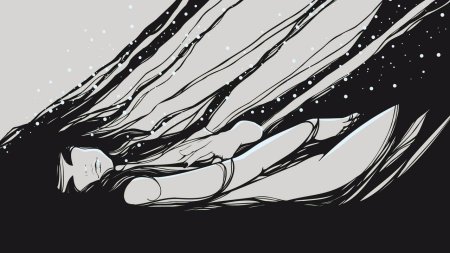 Абстракция чб