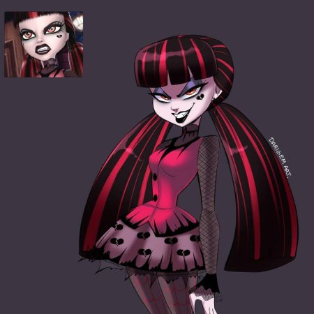 Дракулаура Монстер Хай 3д