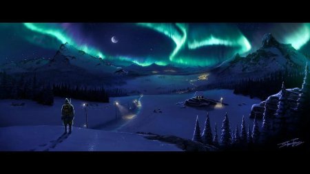 Северное сияние лонг дарк