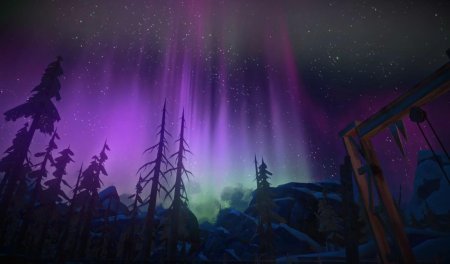 The long Dark Северное сияние