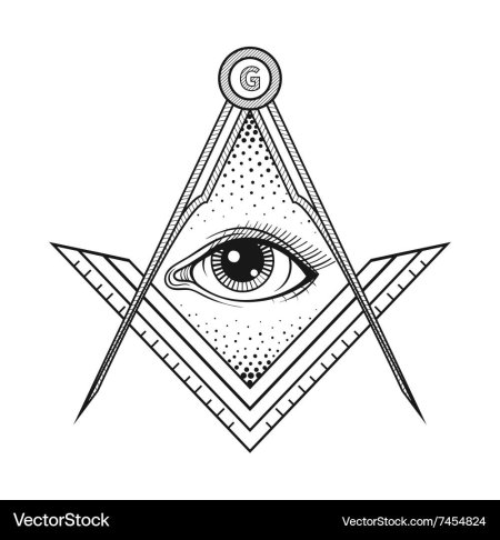 Всевидящее око пирамида