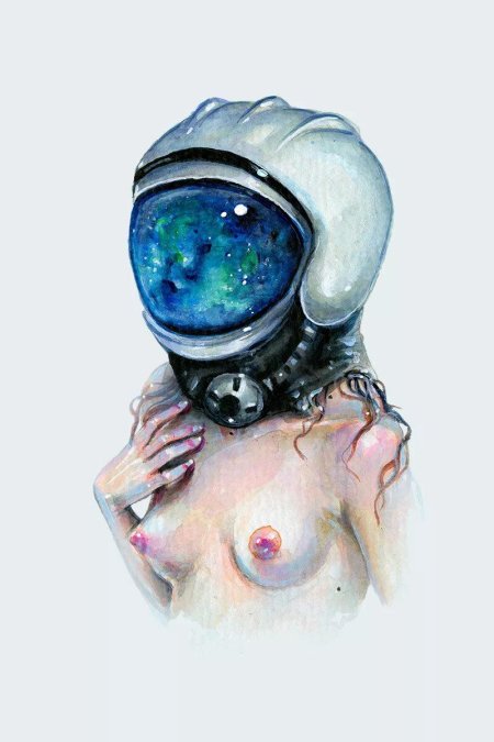 Космонавты ню