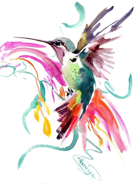 Колибри арт