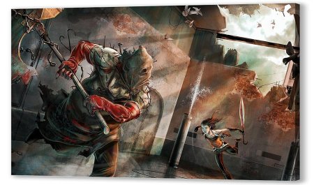 Палач из резидент эвил арт