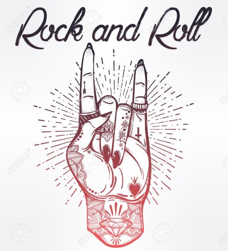 Рисунки на тему рок