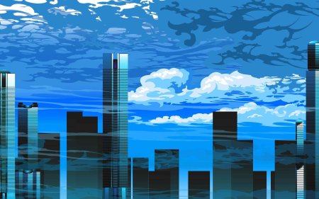 Небоскребы аниме