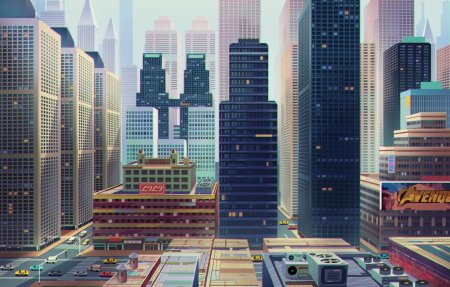 Высотки Токио аниме