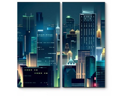 Векторный город