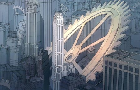 Небоскребы аниме