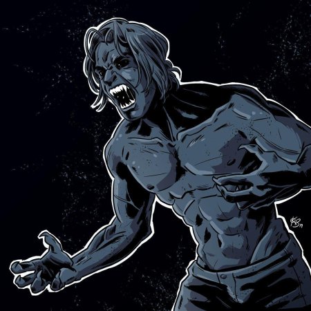 Гибрид оборотня и вампира