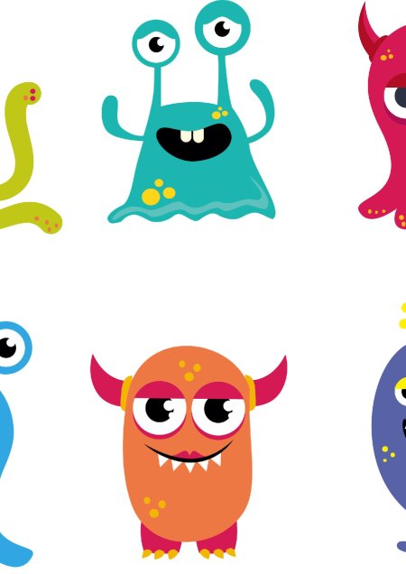 Рисунки монстриков