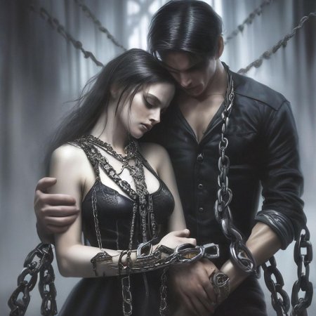 Цепи готические арт