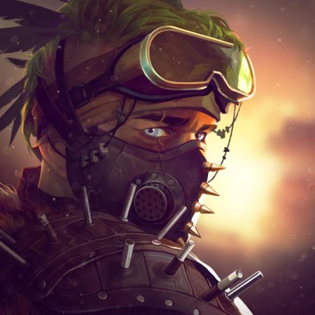 Сангай кроссаут портрет