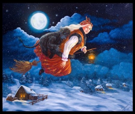 Ведьма Солоха Гоголь