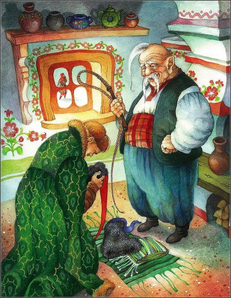 Ольга Ионайтис иллюстрации ночь перед Рождеством